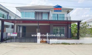 2-storey detached house, 67.4 sq m., The Code Village, Lamphaya, Petchkasem Road, Irrigation Canal Road, Mueang Nakhon Pathom, Nakhon Pathom