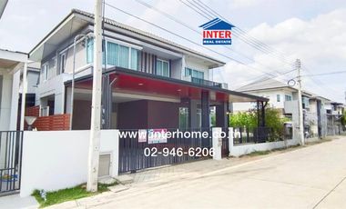 2-storey detached house, 67.4 sq m., The Code Village, Lamphaya, Petchkasem Road, Irrigation Canal Road, Mueang Nakhon Pathom, Nakhon Pathom