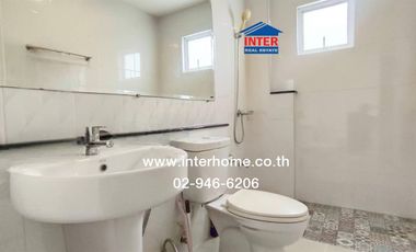 2-storey detached house, 67.4 sq m., The Code Village, Lamphaya, Petchkasem Road, Irrigation Canal Road, Mueang Nakhon Pathom, Nakhon Pathom