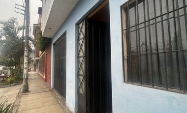 Terreno en Esquina con Edificación – Ideal Para Edificio o Negocio en Los Olivos