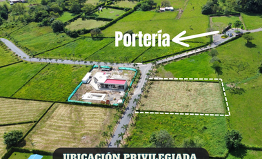 Lote a precio de oportunidad en conjunto en Restrepo-Meta