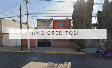 CASA EN CALLE DIEGO RIVERA , CAMPIÑA DE ARAGON, ECATEPEC DE MORELOS, ESTADO DE MÉXICO. ¡¡NO CREDITOS!!