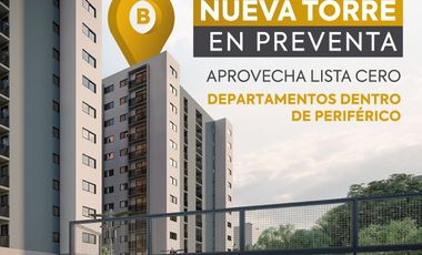 NUEVA PRE VENTA EN EL CERRO DEL TESORO, A 1 CUADRA DEL TREN LIGERO