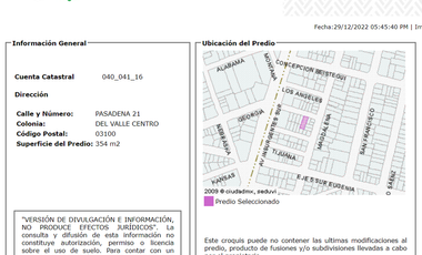 CASA EN REMATE EN BENITO JUAREZ DEL VALLE CENTRO