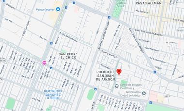 Departamento en Venta en Pueblo de San Juan de Aragon.