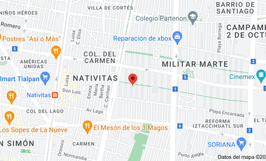 CASA EN REMATE EN IZTACALCO MILITAR MARTE