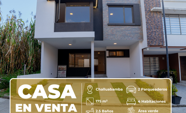 casas en venta en Challuabamba Cuenca