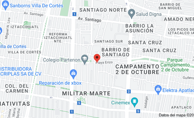 CASA EN REMATE EN IZTACALCO MILITAR MARTE