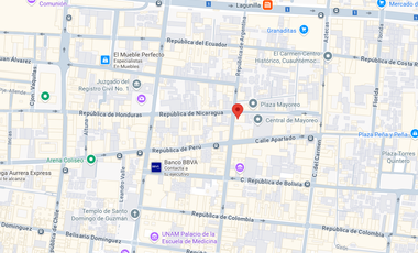 Edificio en República de Argentina, col. Centro, Cuauhtémoc, CDMX