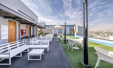 VENTA DE DEPARTAMENTO EN TORRE BASANIA  LEÓN GTO  JUNTO A PLAZA PALMAS Y A UNOS METROS DE LA UNIVERSIDAD  EBC