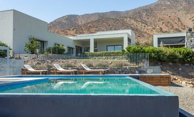 Casa Con Vista Hacia El Valle De Chicureo, Sta.mª Chamisero