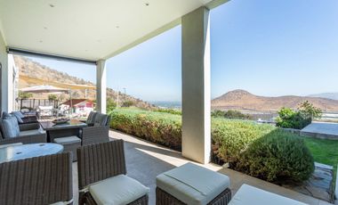 Casa Con Vista Hacia El Valle De Chicureo, Sta.mª Chamisero