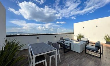 Renta Departamento Loft amueblado exclusiva zona de Querétaro
