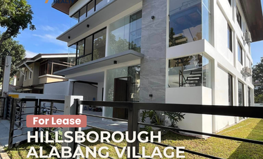 For Rent 7 Bedroom Fully Furnished Hillsborough Alabang Village Muntinlupa House for rent