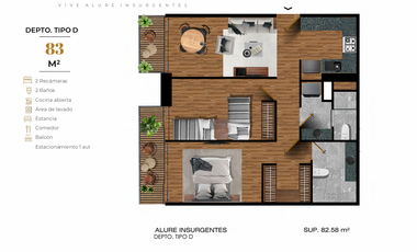 Departamentos en VENTA en La Col. Nápoles.