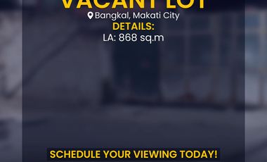 For Sale – Vacant Lot in Makati (Mixed-Use, Prime Location)