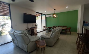 Renta de casa amueblada de un piso en Baspul., 3 recámaras