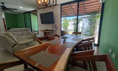 Renta de casa amueblada de un piso en Baspul., 3 recámaras