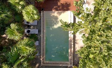 Casa Xiknal en Venta Villa Autosustentable Frente al Mar, Tulum