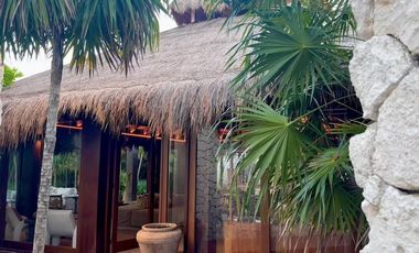 Casa Xiknal en Venta Villa Autosustentable Frente al Mar, Tulum