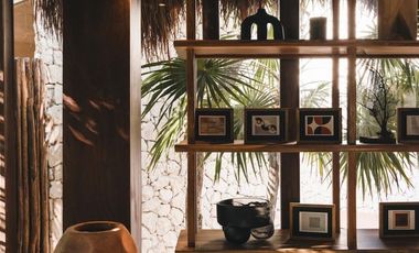 Casa Xiknal en Venta Villa Autosustentable Frente al Mar, Tulum