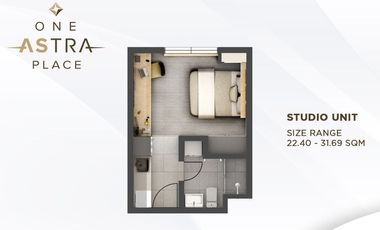 Studio for Sale in One Astra Place Mandaue