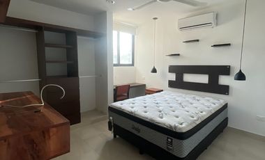 RENTA DEPARTAMENTO EN TEMOZÓN NORTE CON AMENIDADES.