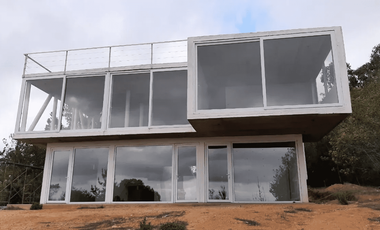 Vendo Casa Sector Tunquén, Vista Al Mar-nueva- Full Hormigón -termo panel