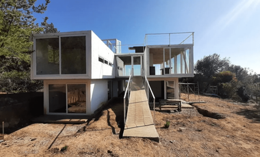 Vendo Casa Sector Tunquén, Vista Al Mar-nueva- Full Hormigón -termo panel