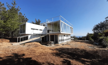 Vendo Casa Sector Tunquén, Vista Al Mar-nueva- Full Hormigón -termo panel