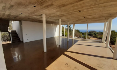 Vendo Casa Sector Tunquén, Vista Al Mar-nueva- Full Hormigón -termo panel