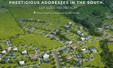 Premium Lot for Sale in Crescent Grove Vermosa Imus‑Dasmariñas, Daang Hari Cavite