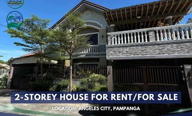 2-Storey House for Rent or for Sale located in Angeles City, Pampanga