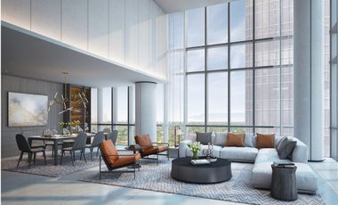 PARK CENTRAL TOWERS: South Tower, 4BR Aquaview Villa, 422 sqm, facing Urdaneta, 4 parking, P240M