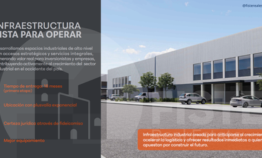 Terreno Industrial en VENTA dentro de Parque