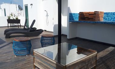 DEPARTAMENTO EN RENTA PUNTA ESTRELLA PLAYA DEL CARMEN, Q. ROO A 4 KM DE LA PLAYA