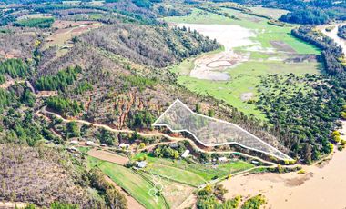Increíble Terreno de 1HA con vista panorámica al estero Nilahue