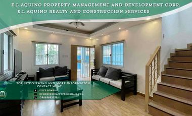 3 Bedrooms 2-Storey House For Rent, Located in a secured subdivision in Angeles City, Pampanga