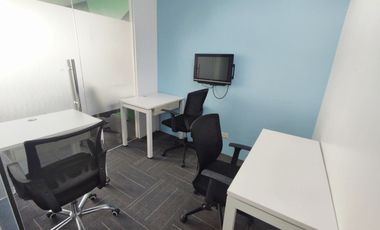 3 seater fully-serviced office in Ortigas Center, Pasig City