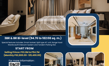 The Wave Towers - 3 Bedroom for Sale in IT Park Cebu City