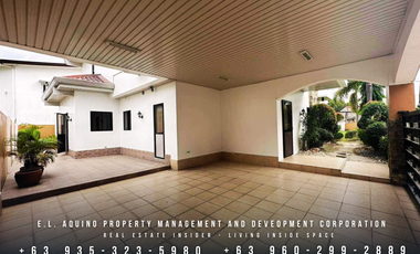 Spacious Furnished 3 Bedroom House with Pool | Large Garden for Rent in Pulu Amsic Subdivision at Angeles City Pampanga