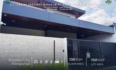 FOR SALE – Fully Furnished Modern 3-Bedroom House in an Exclusive Subdivision at the Telabastagan–Angeles City Boundary, Pampanga