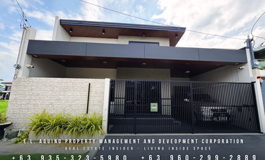 FOR SALE – Fully Furnished Modern 3-Bedroom House in an Exclusive Subdivision at the Telabastagan–Angeles City Boundary, Pampanga