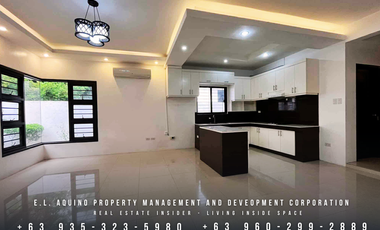 Spacious Semi Furnished 3 Bedroom House for Rent in an Exclusive Subdivision in Amsic Angeles City Pampanga near Clark Freeport Zone