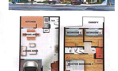 1 unit left! 3-Bedroom House for Sale in Butuan City back of ACE Hospital!