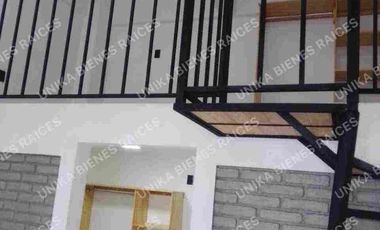 Departamento tipo Loft en San Lorenzo Tepaltitlán centro con vigilancia 24/7