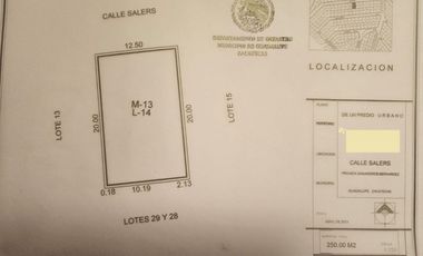 Terreno en Venta en Zacatecas, en Col. Ganaderos Bernárdez