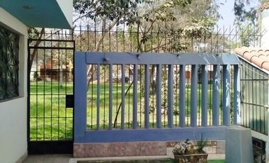 VENTA DE CASA EN CHACLACAYO RES. GIRASOLES 200 M2 $235,000