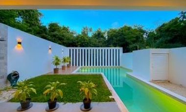 DEPARTAMENTO DE LUJO AMUEBLADO EN RENTA EN PUERTO MORELOS , A UNOS MINUTOS DEL HERMOSO MAS CARIBE