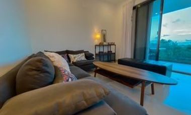 DEPARTAMENTO DE LUJO AMUEBLADO EN RENTA EN PUERTO MORELOS , A UNOS MINUTOS DEL HERMOSO MAS CARIBE